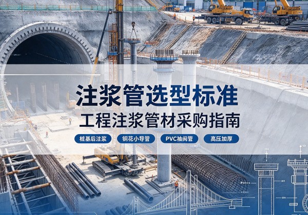 新安注浆管选型标准